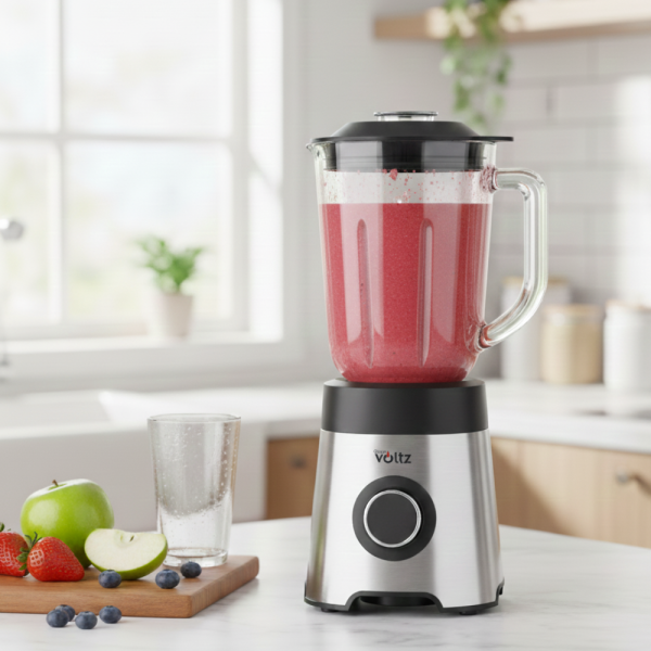 Блендер Oliver Voltz OV51162E 800W – Силна мощност, стъклена кана и надеждност за всеки ден 55OV51162E