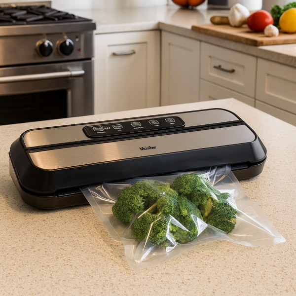 Уред за вакуумиране Muhler MV-109 – Запази храната свежа до 5 пъти по-дълго 1