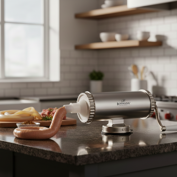 Пълначка за колбаси Bohmann BH 02-750 – Стабилна, удобна и идеална за домашни наденици