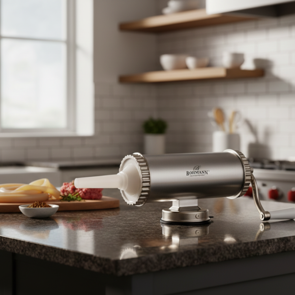 Пълначка за колбаси Bohmann BH 02-750 – Стабилна, удобна и идеална за домашни наденици