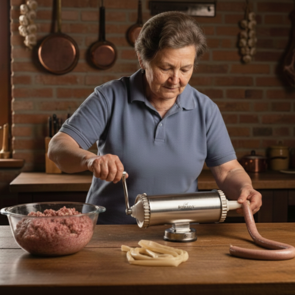 Пълначка за колбаси Bohmann BH 02-750 – Стабилна, удобна и идеална за домашни наденици 2