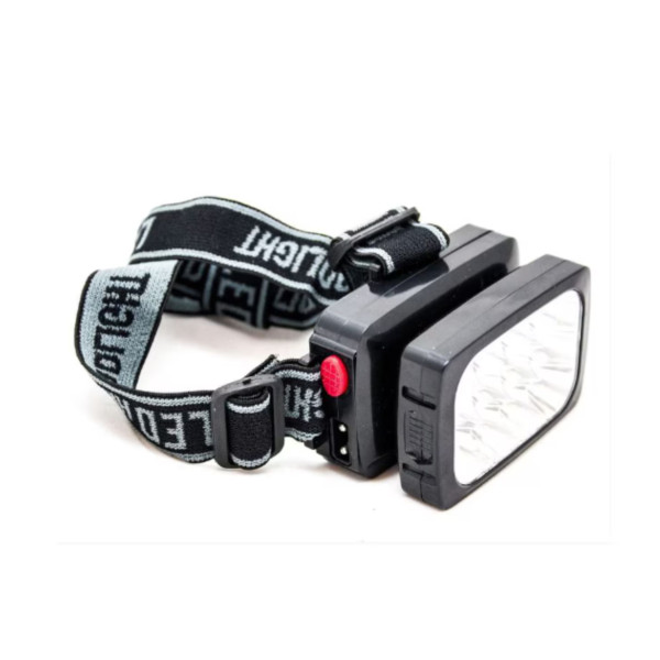 YAJIA Акумулаторна супер ярка 12 LED челна лампа YJ-1837 черна FL109-C