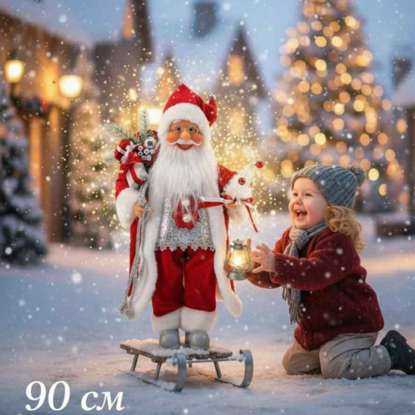 Коледна фигура Дядо Коледа – създай празнично настроение у дома! 4