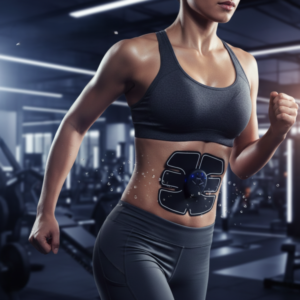 Стягаща фитнес лепенка за коремната област и бицепса TV118