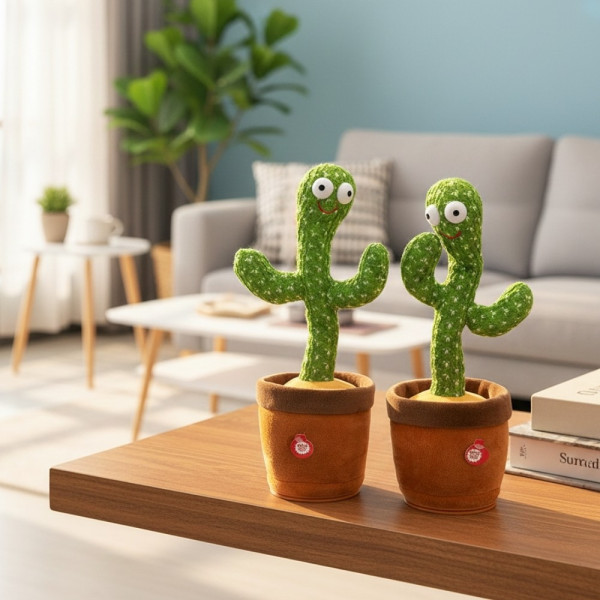 Оги - забавният, пеещ и танцуващ кактус играчка WJ43 4