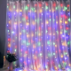 Коледни LED лампички с дистанционно управление 300LED "300см *300см Завеса SD35B 1