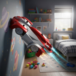 Антигравитационна кола количка която се движи по стени - Wall climber car1