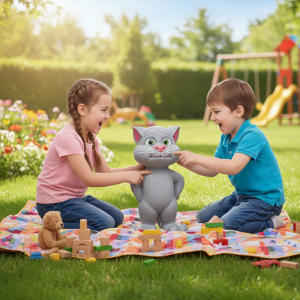 Talking Tom Интерактивен говорящ котарак Най-нов модел WJ25