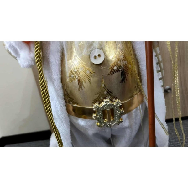 Комплект 3бр коледни фигурки Дядо Коледа – 50 см – Ръчно изработени луксозни комплекти