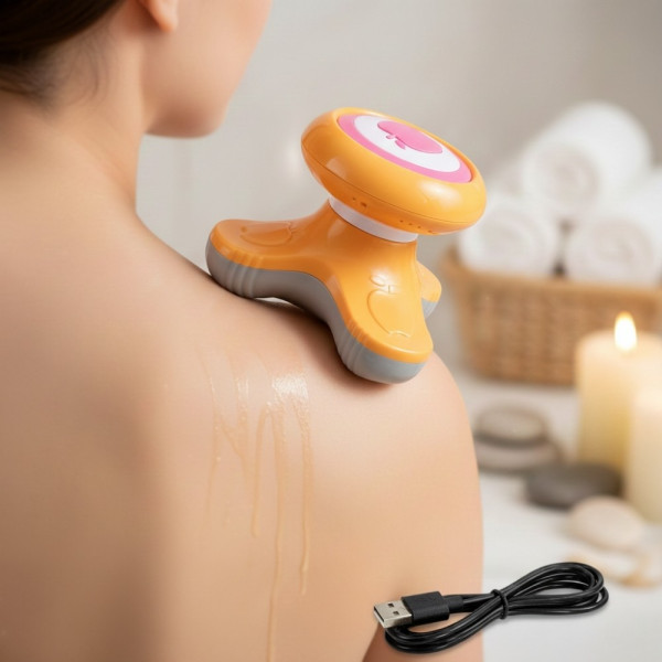 Компактен малък троен масажор за тяло Apple XY-999 TV496