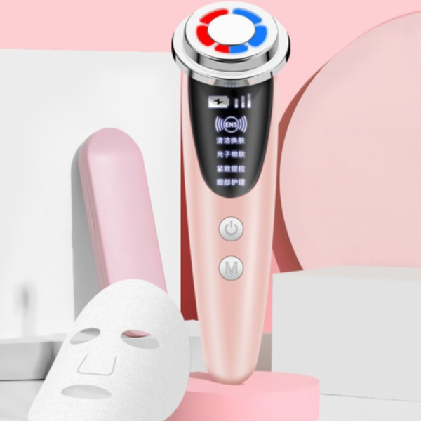 Масажор за лифтинг на лицето, подмладяване, почистване, йонна терапия TV629 1