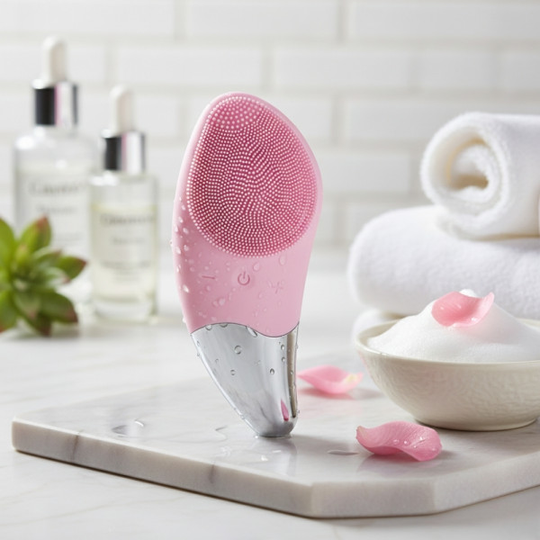 Мини  водоустойчив ултразвуков масажор за премахване на акне и петна TV625 5