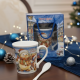 Празничен комплект за топли напитки – Керамична чаша и лъжичка в коледна опаковка 9