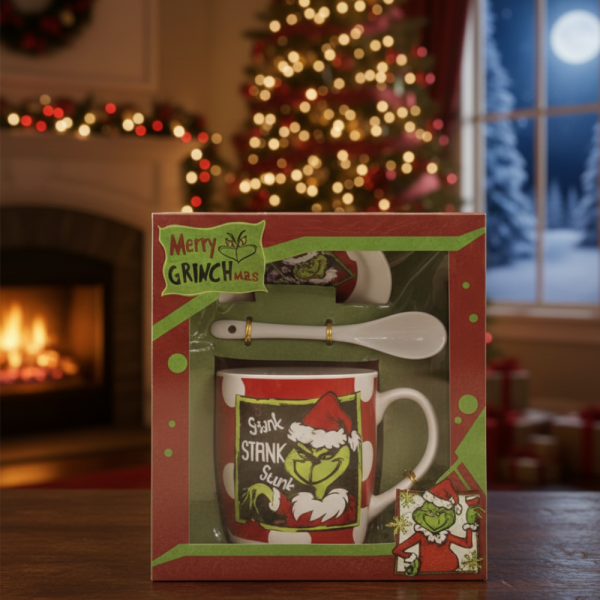 Коледен подаръчен комплект Merry Grinchmas – идеален подарък за добро настроение 2