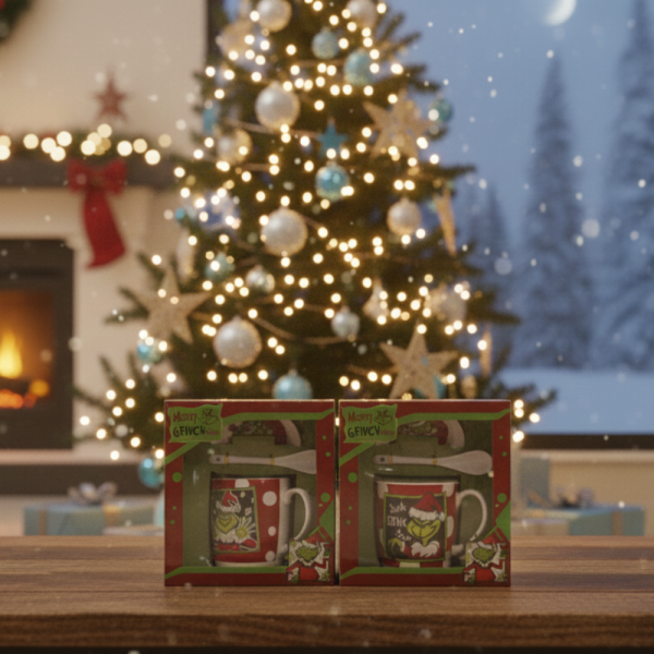 Коледен подаръчен комплект Merry Grinchmas – идеален подарък за добро настроение