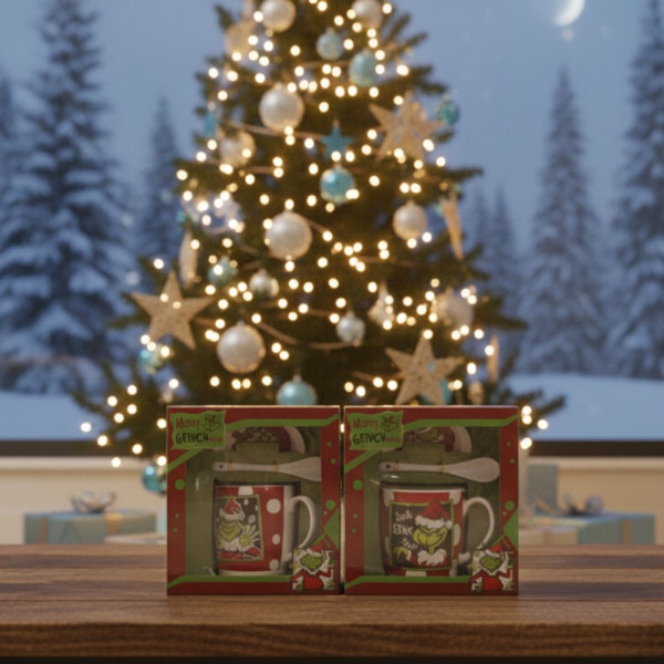 Коледен подаръчен комплект Merry Grinchmas – идеален подарък за добро настроение