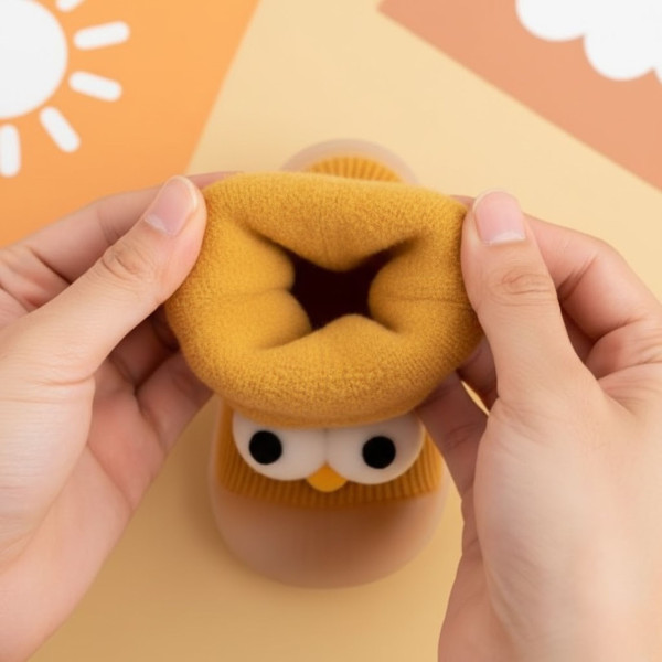 Детски есенни обувки с чорап и очички, различни номера и цветове W SHOE1