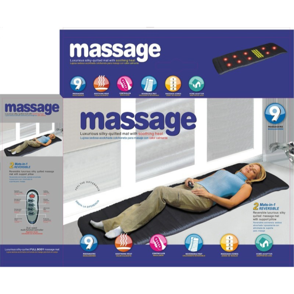 Масажен дюшек, с 9 мотора – за релаксация и цялостен масаж на тялото  TV36 11