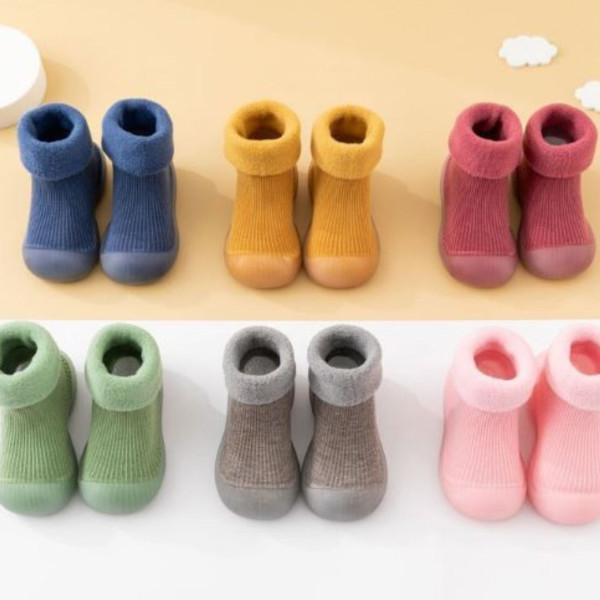 Детски есенни обувки с чорап тип пантофи, различни номера и цветове W SHOE2