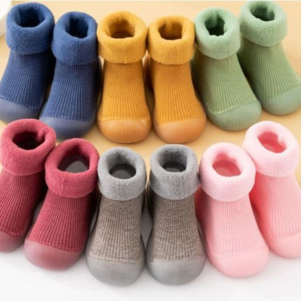 Детски есенни обувки с чорап тип пантофи, различни номера и цветове W SHOE2