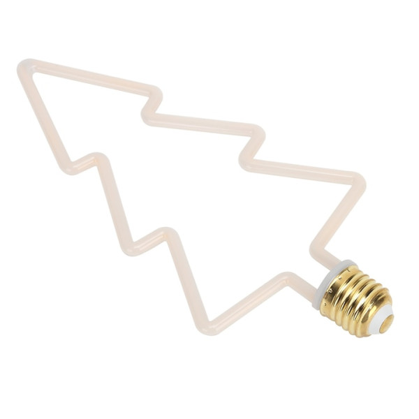 Коледна декоративна LED крушка – топла светлина, две форми: Звезда или Елха 5