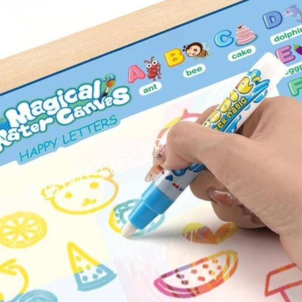 Комплект „Играй и Твори“ – Двулицево топлоизолиращо детско килимче + магическа водна подложка Aqua FS-18780, TV1030