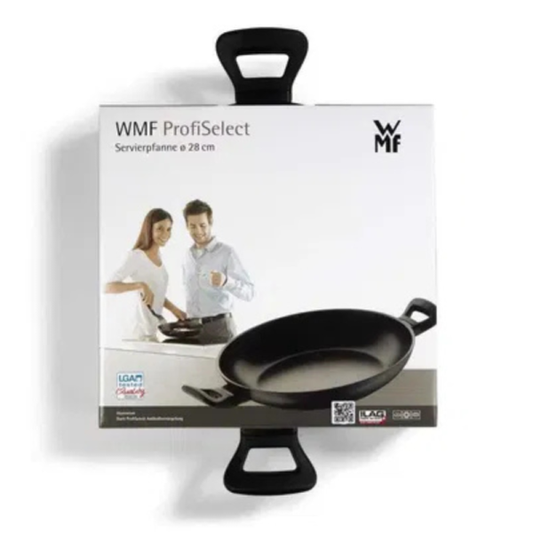 Тиган WMF ProfiSelect 28 см – незалепващ, издръжлив и създаден за перфектно готвене