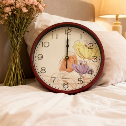 Стенен часовник Ø 25 см – стилен подарък за дом, уют и организация