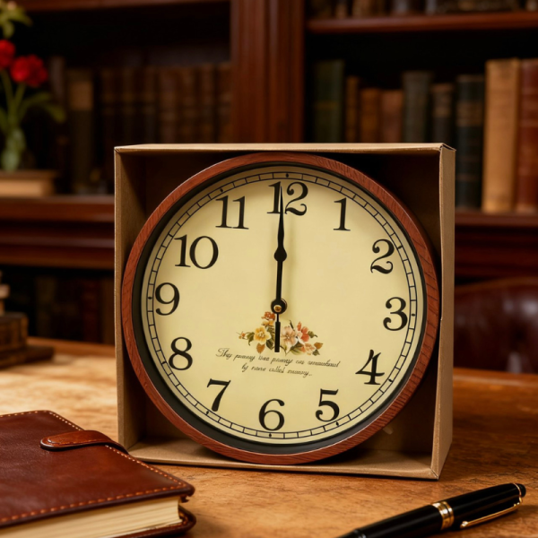 Стенен часовник Ø 25 см — стилен акцент за дома или подарък 5