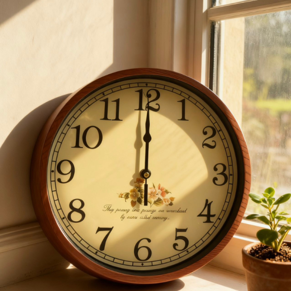 Стенен часовник Ø 25 см — стилен акцент за дома или подарък 2