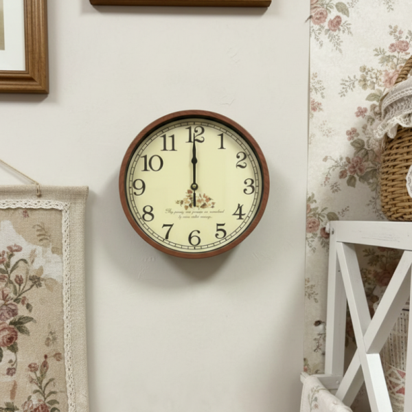 Стенен часовник Ø 25 см — стилен акцент за дома или подарък 3
