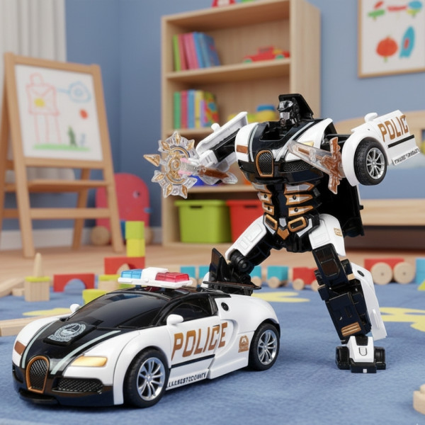Детска играчка робот трансформираща се в количка - TOYCAR36 2