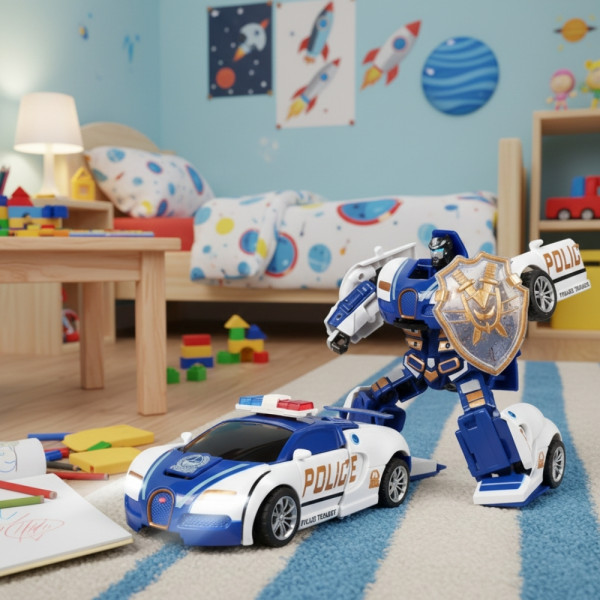 Детска играчка робот трансформираща се в количка - TOYCAR36