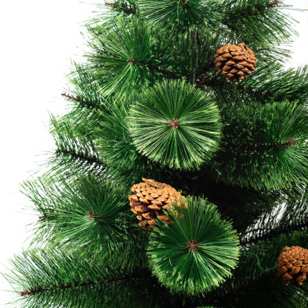 Естествено зелена елха с шишарки SD42B 3
