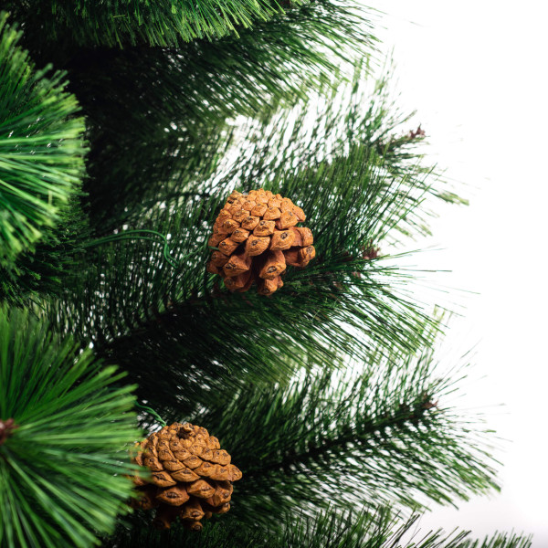 Естествено зелена елха с шишарки SD42B