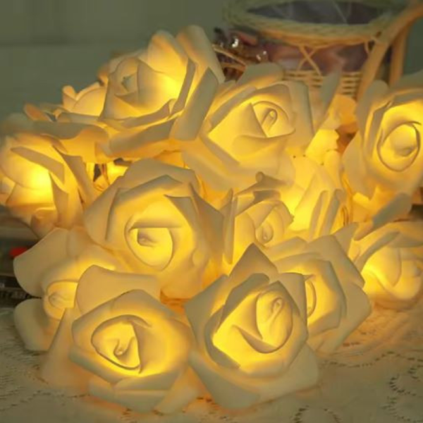 Декоративни интериорни LED лампички рози SD16 4