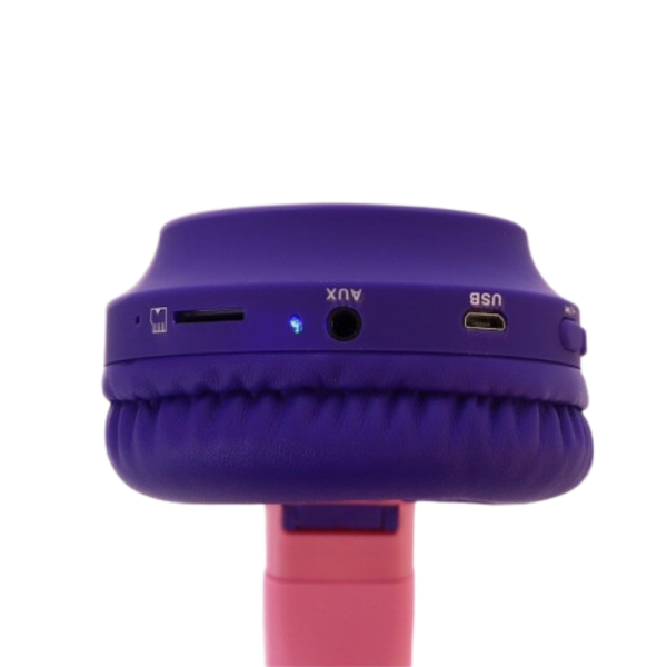 Безжични bluetooth слушалки  с котешки уши за деца BT-023C - EP9