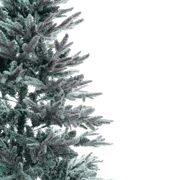 Изкуствена елха Kring Melbourne,  Цялата заснежена с метална стойка SD64 4