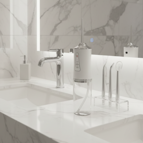 Портативен зъбен душ с 3 режима на действие и мощна водна струя TV1147 6