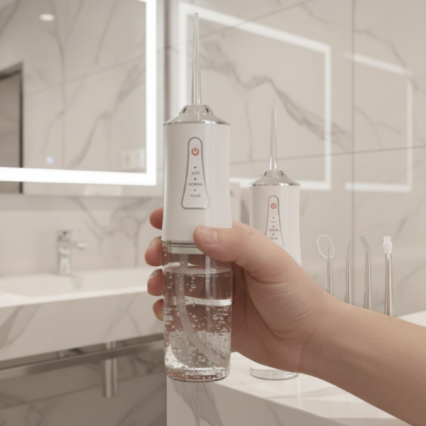 Портативен зъбен душ с 3 режима на действие и мощна водна струя TV1147