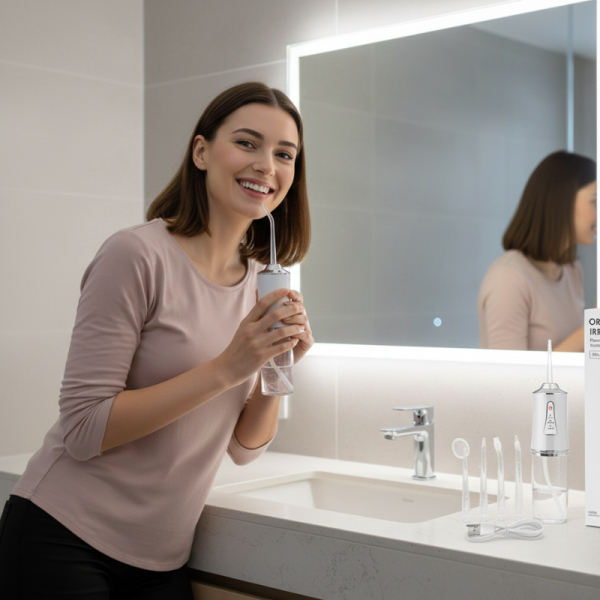 Портативен зъбен душ с 3 режима на действие и мощна водна струя TV1147