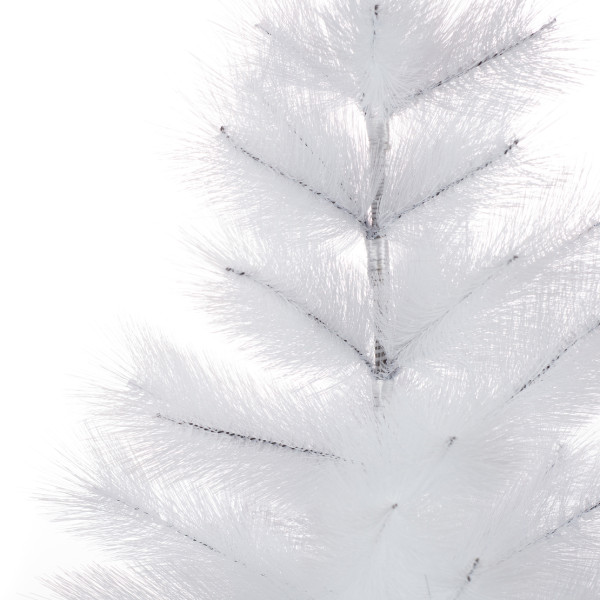 Изкуствена коледна елха - бяла SD43