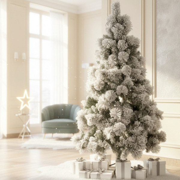 Коледна елха 4D,най-новият модел за супер красива и стилна празнична визия 5