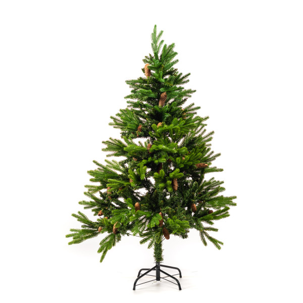 Красива коледна елха с естествено излъчване – празниците започват тук! 3