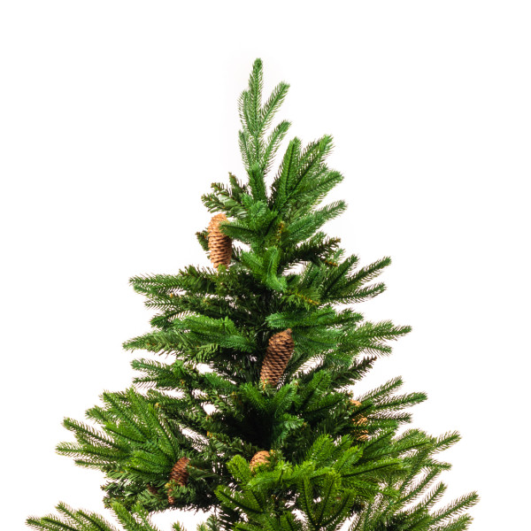 Красива коледна елха с естествено излъчване – празниците започват тук!