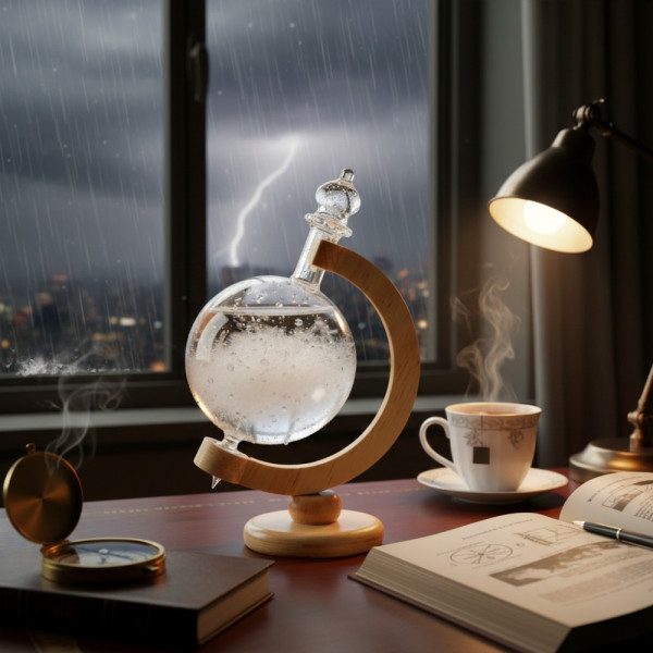 Красив глобус с кристали които предсказват времето TQY1 1