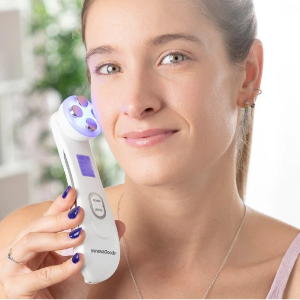 Ултразвуков масажор за лице и тяло с LED микроелектрически EMS масаж TV649