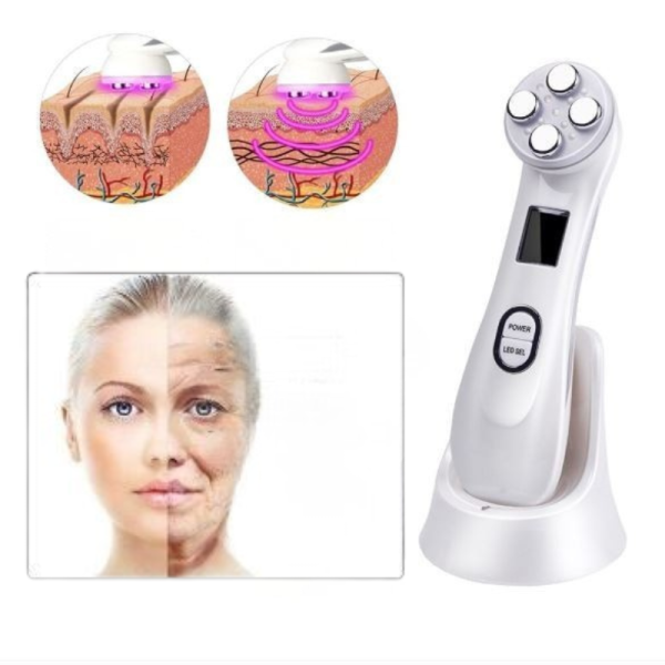 Ултразвуков масажор за лице и тяло с LED микроелектрически EMS масаж TV649