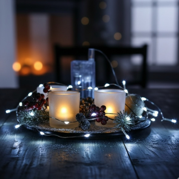 Коледни лампички на батерии в различни цветове SD10 11