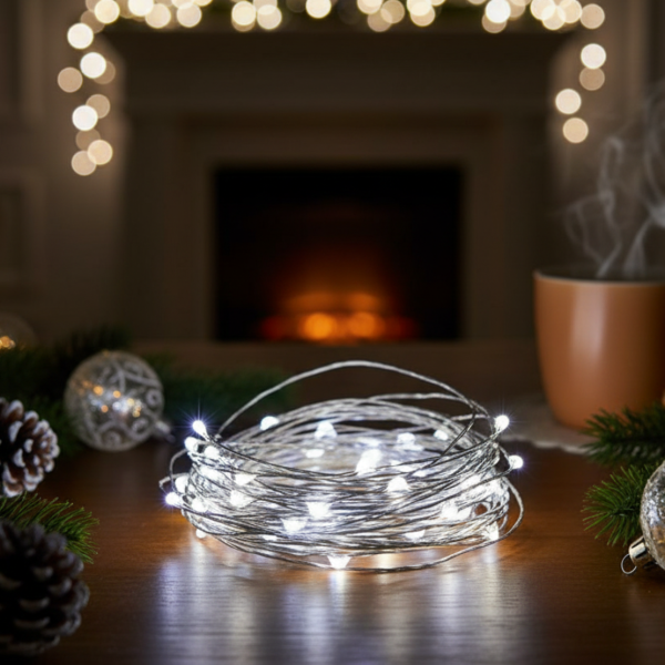 Коледни лампички на батерии в различни цветове SD10